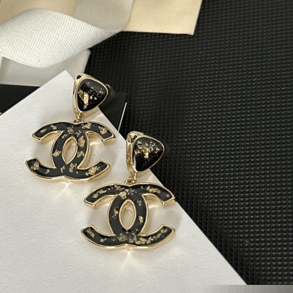 Ch*el earrings